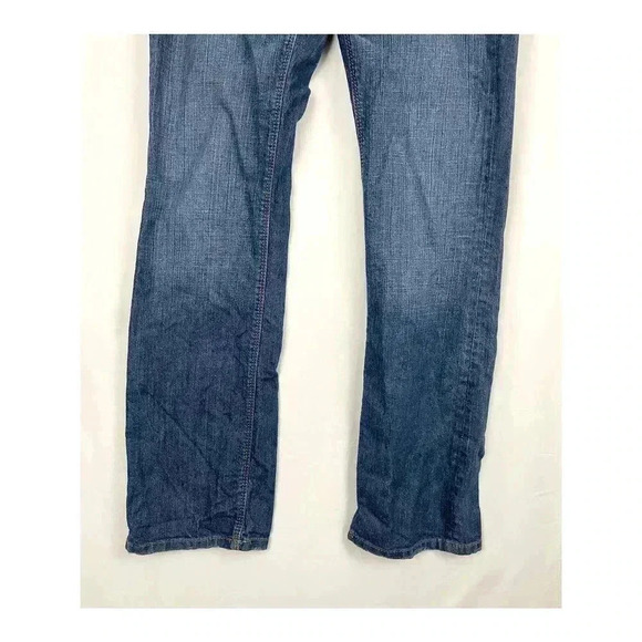 Fragile Blue Denim Jeans Sz 11 Tradition Alluring Slim Boot Cut Low Rise - Picture 11 of 13